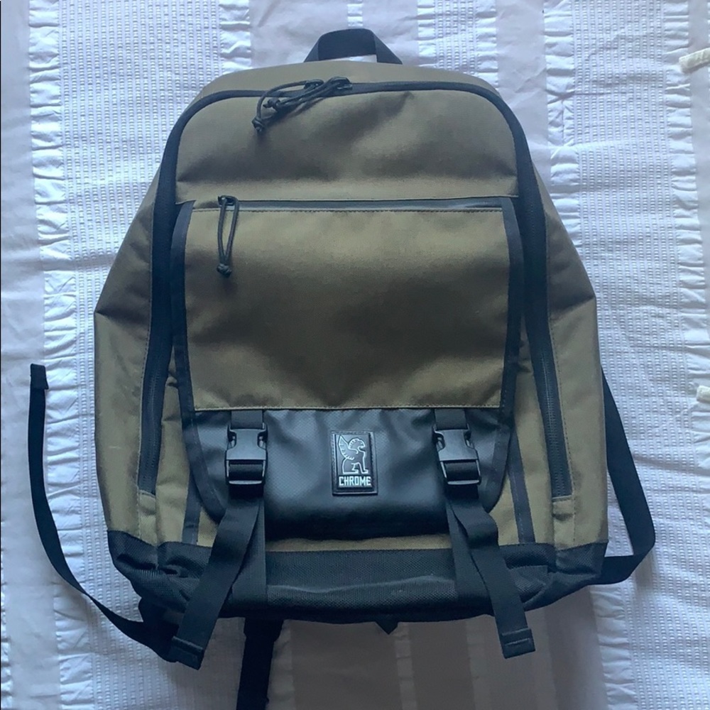 Olive Backpack - image 1
